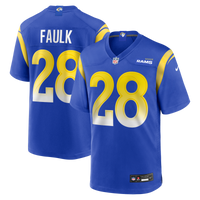 Los Angeles Rams Marshall Faulk Royal Game Retired Player Jersey