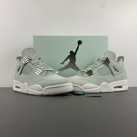 Low Top Sneakers, Green Silver Sail Colorway, Lace Up Design, Casual Gift for Sneaker Fans