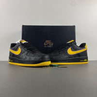 Low Top Sneakers, Black Yellow Colorway, Lace Up Design, Casual Gift for Sneaker Fans