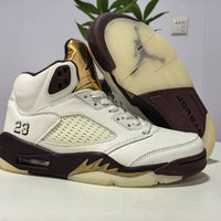 High Top Sneakers, Gold Colorway, Lace Up Design, Casual Gift for Sneaker Fans
