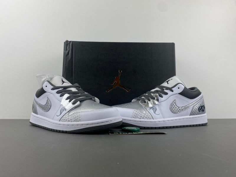 Low Top Sneakers, Silver Colorway, Lace Up Design, Casual Gift for Sneaker Fans