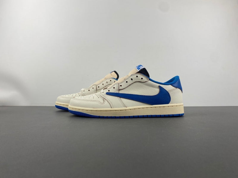 Low Top Shoes, Blue White Colorway, Reverse Hook Design, Lace Up Design, Casual Gift for Shoe Lovers