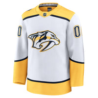 Nashville Predators White Away Premium Custom Jersey