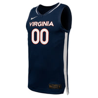 Virginia Cavaliers Basketball Custom Replica Jersey - Navy