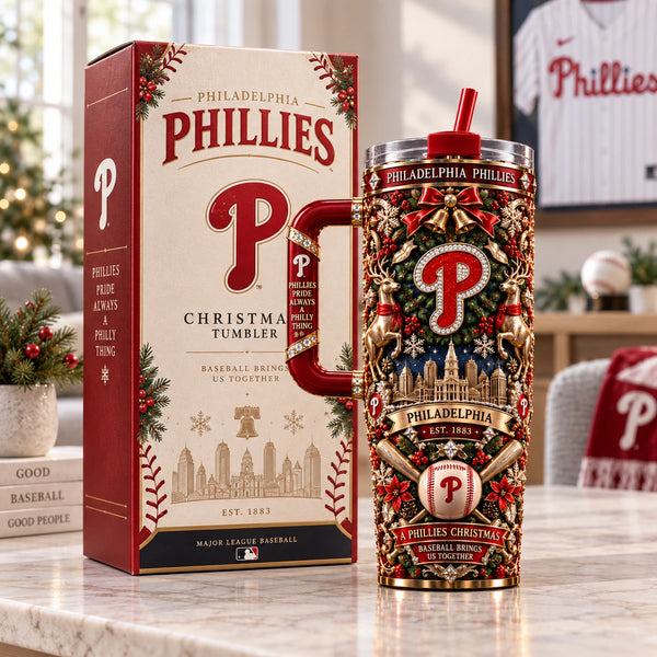 PHI Christmas - Ornament-Style Holiday Tumbler - main