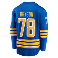 Buffalo Sabres Jacob Bryson Royal Home Breakaway Player Jersey