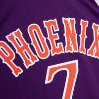 Phoenix Suns Kevin Johnson 1989 Dark Authentic Jersey - Purple