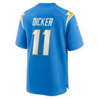 Los Angeles Chargers Cameron Dicker Powder Blue Game Jersey