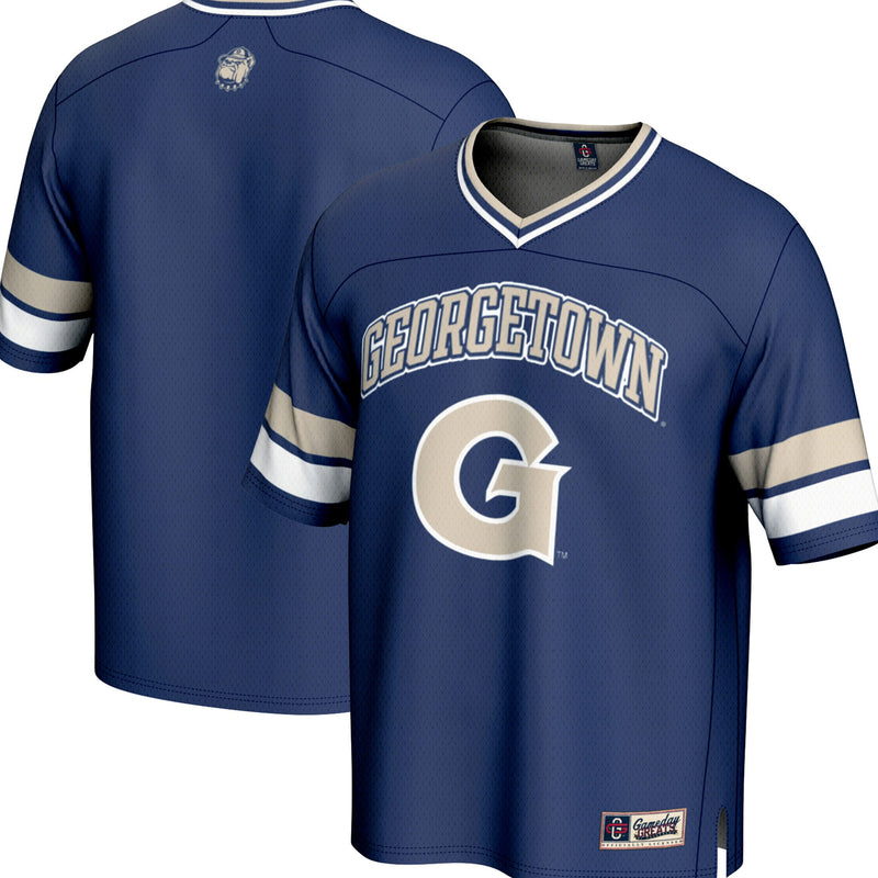 Georgetown Hoyas Spirit Football Jersey - Navy