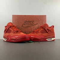 Low Top Sneakers, Red Colorway, Reflective Detail, Lace Up Design, Casual Gift for Sneaker Fans