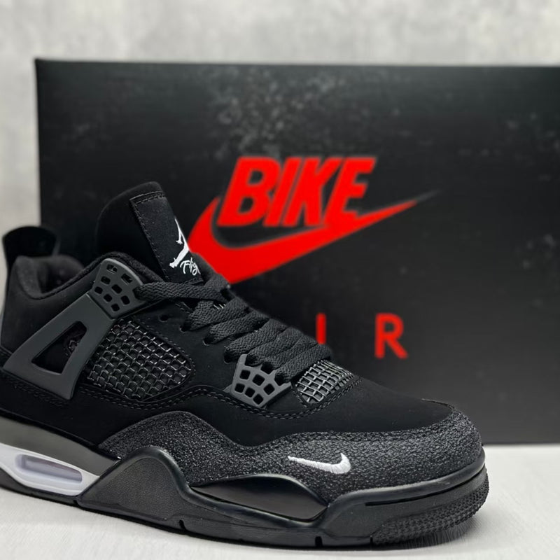 Mid Top Sneakers, Black Colorway, Lace Up Design, Casual Gift for Sneaker Fans