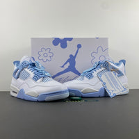 Low Top Sneakers, White Blue Colorway, Lace Up Design, Casual Gift for Sneaker Fans