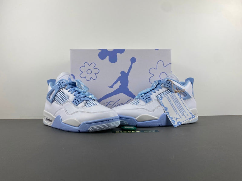 Low Top Sneakers, White Blue Colorway, Lace Up Design, Casual Gift for Sneaker Fans