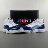 Low Top Sneakers, Blue White Red Colorway, Lace Up Design, Casual Gift for Sneaker Fans