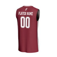 Fordham Rams Lightweight Collegiate Basketball NIL Pick-A-Player Fashion Jersey - Maroon