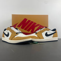 Low Top Sneakers, White Brown Colorway, Lace Up Design, Casual Gift for Sneaker Fans