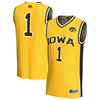 Iowa Hawkeyes Lightweight Collegiate Basketball Fashion Jersey - Gold