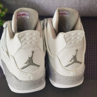 Retro Basketball Shoes, White Colorway, Lace Up Design, Casual Gift for Shoe Lovers