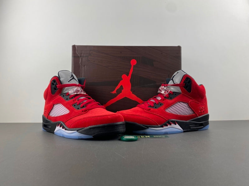 Mid Top Sneakers, Red Colorway, Lace Up Design, Casual Gift for Sneaker Fans