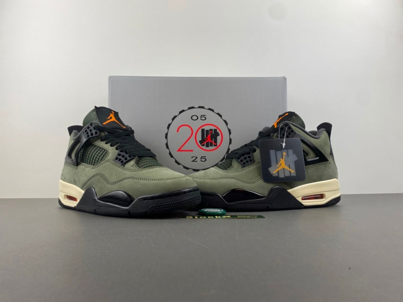 Low Top Sneakers, Army Green Black Colorway, Lace Up Design, Casual Gift for Sneaker Fans