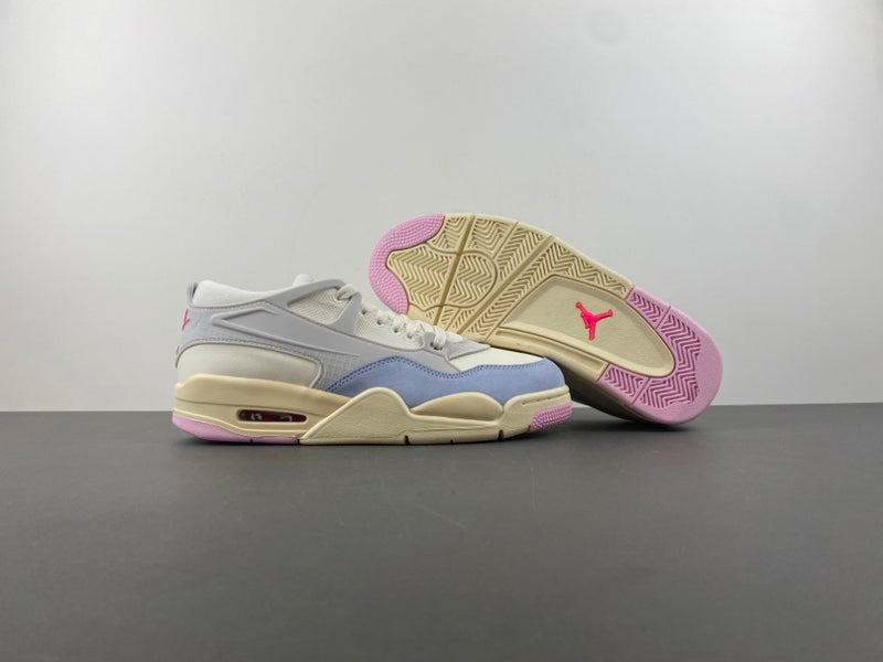 Low Top Sneakers, Purple Pink Gray Colorway, Lace Up Design, Casual Gift for Sneaker Fans