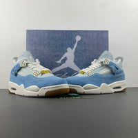 Low Top Sneakers, Blue White Colorway, Lace Up Design, Casual Gift for Sneaker Fans