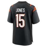 Cincinnati Bengals Charlie Jones Black Team Game Jersey