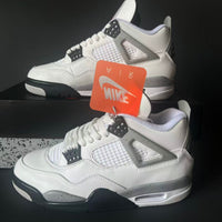 Mid Top Sneakers, White Colorway, Lace Up Design, Casual Gift for Sneaker Fans