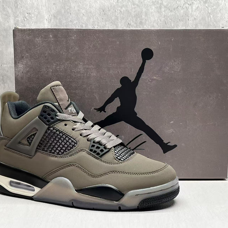 Mid Top Sneakers, Brown Colorway, Lace Up Design, Casual Gift for Sneaker Fans