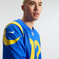 Los Angeles Rams Puka Nacua Royal Team Game Player Jersey