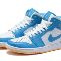 Sneakers, Blue Colorway, Lace Up Design, Casual Gift for Sneaker Fans