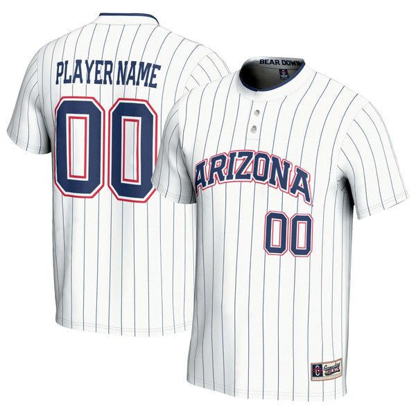 Arizona Wildcats NIL Pick-A-Player Lightweight Softball Jersey - White