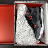 Sneakers, Carbon Gray Red Colorway, Lace Up Design, Casual Gift for Sneaker Fans