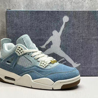 Mid Top Sneakers, Blue Colorway, Lace Up Design, Casual Gift for Sneaker Fans
