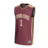 #1 Florida State Seminoles Lightweight Collegiate Basketball Fashion Jersey - Garnet