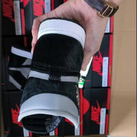 Sneakers, Black Gray White Colorway, Lace Up Design, Casual Gift for Sneaker Fans