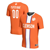 Clemson Tigers Pick-A-Player NIL Lightweight Soccer Jersey - Orange