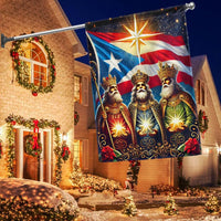 Nativity Scene Christmas Garden Flag, Three Wise Men Garden Flag, Double-Sided Religious Holiday Flag, Christian Xmas Yard Decor Present