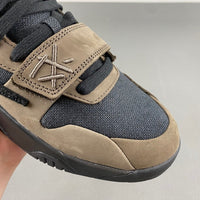 Low Top Sneakers, Black Brown Colorway, Reverse Hook Design, Lace Up Design, Casual Gift for Sneaker Fans