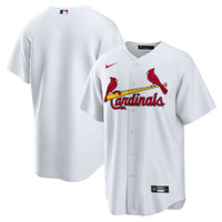 St. Louis Cardinals White Home Big & Tall Replica Jersey