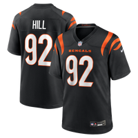 Cincinnati Bengals B.J. Hill Black Game Jersey