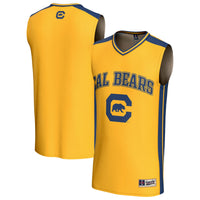 Cal Bears Lightweight Collegiate Basketball Fashion Jersey - Gold