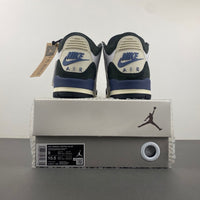 Low Top Sneakers, Blue White Black Colorway, Lace Up Design, Casual Gift for Sneaker Fans