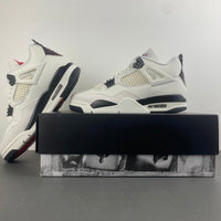 Low Top Sneakers, White Black Gray Sail Red Colorway, Lace Up Design, Casual Gift for Sneaker Fans