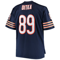 Chicago Bears Mike Ditka Navy Big & Tall 1966 Retired Player Replica Jersey
