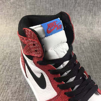 Sneakers, Red White Colorway, Lace Up Design, Casual Gift for Sneaker Fans