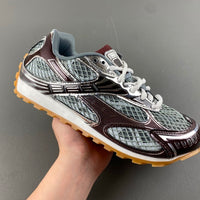 Low Top Sneakers, Gray Black Colorway, Lace Up Design, Casual Gift for Sneaker Fans