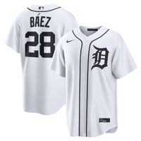 Detroit Tigers Javier Báez White Home Replica Jersey