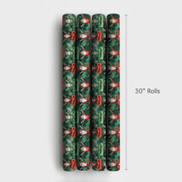 Humorous Meditating Santa Gift Wrap, Yoga Santa Claus Wrapping Paper, Zen Christmas Wrapping Paper, Adorable Holiday Gift Wrap, Xmas Present Paper