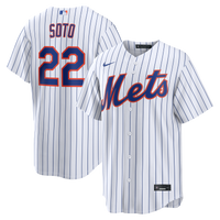 New York Mets Juan Soto White Home Replica Jersey